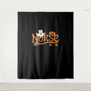 Nurween Niedlich Ghost und Pumpkin Essential T Wandteppich