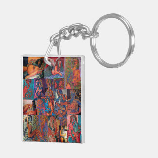 Nus glorieux !! Porte-clés en acrylique