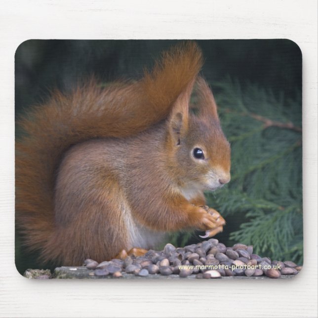 Nuss-Brunch Mousemat Mousepad (Vorne)