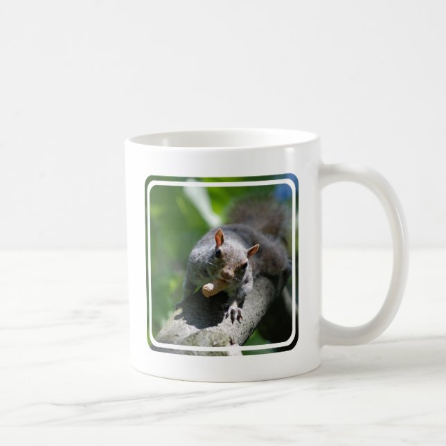 Nussartige Eichhörnchen-Kaffee-Tasse Kaffeetasse (Rechts)