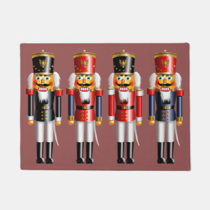 Nussartige Nussknacker Fußmatte