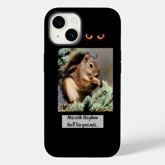 Nüsse Eichhörnchen Case-Mate iPhone 14 Hülle (Rückseite)