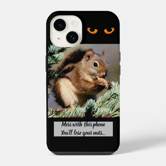 Nüsse Eichhörnchen iPhone 14 Hülle (Rückseite)