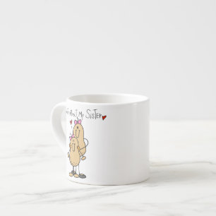 Nüsse für meine Schwester T-Shirts und Geschenke Espressotasse