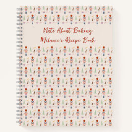 Nüsse über das Backen Nutcracker Funny Holiday Rez Notizbuch