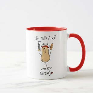 Nüsse über Krankenpflege-T - Shirts und Geschenk Tasse