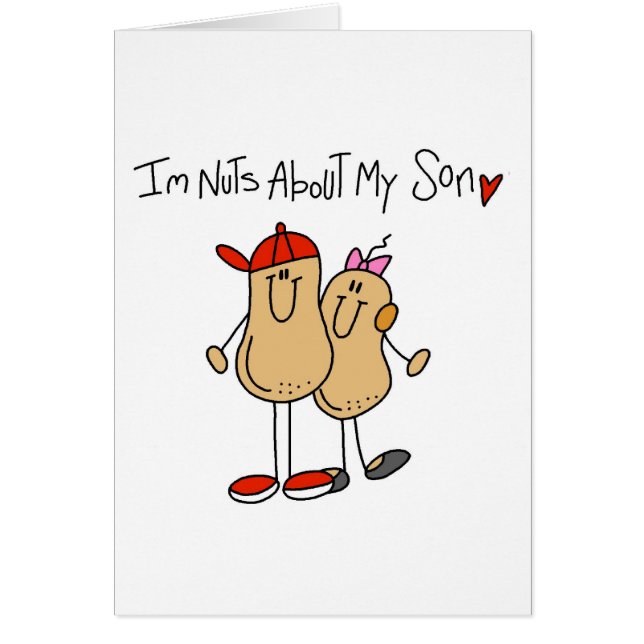 Nüsse über meine Sohn-T - Shirts und Geschenke (Vorne)