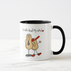 Nüsse über meinen Dad-Boy-Mug Tasse