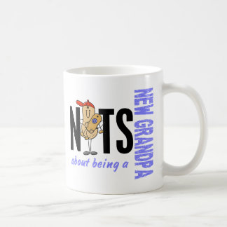 Nüsse über Sein ein neues Blau des Großvater-1 Kaffeetasse