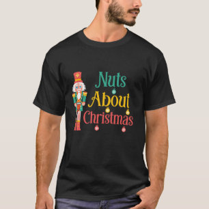Nüsse über Weihnachten Niedlich Nutcracker Xmas Fu T-Shirt