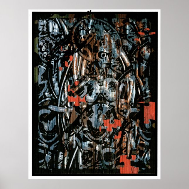 Nüsse und Bolzen Poster (Vorne)