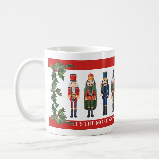 Nüsse und die schönste Zeit des Jahres Kaffeetasse (Links)