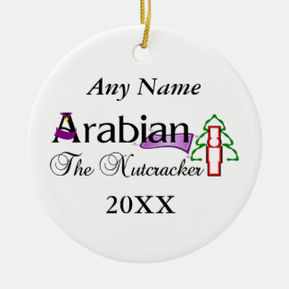 Nussknacker-Araber Keramik Ornament