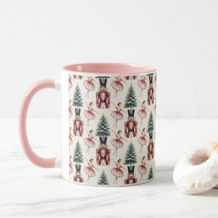 Nussknacker Ballerina Balletttänzer Weihnachtsbaum Tasse
