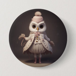 Nussknacker Ballett Mode-Eule Drosselmeyer Button