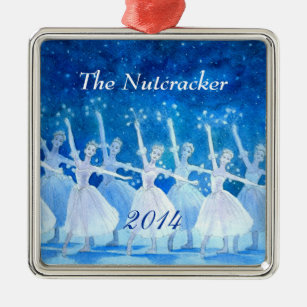 Nussknacker-Ballett-Verzierung - Prämie Silbernes Ornament