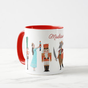 Nussknacker-Ballettfiguren Weihnachts-Tasse Tasse