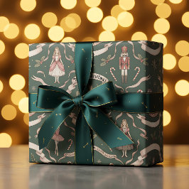 Nussknacker Elegant Geschenkpapier