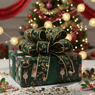 Nussknacker Elegantes Ballett Weihnachten Geschenkpapier