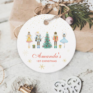 Nussknacker Erstes Weihnachten Geschenkanhänger