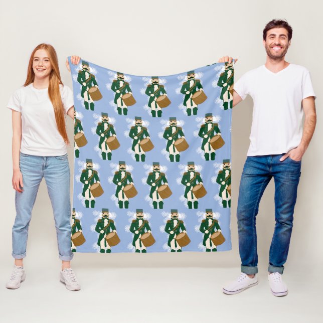 Nussknacker Frosted BlueFleece Decke (Beispiel)