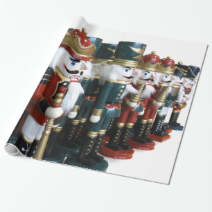 Nussknacker-Geschenk-Packpapier Geschenkpapier