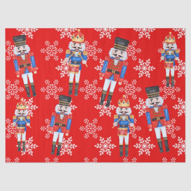 Nussknacker Git, das Seidenpapier einwickelt (Vorderseite)