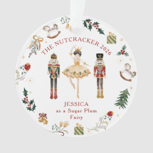 Nussknacker individuelle Rolle Ballett Ornament
