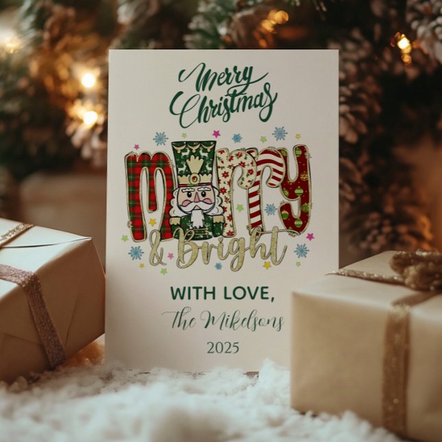 Nussknacker Merry & Bright Weihnachten (Von Creator hochgeladen)