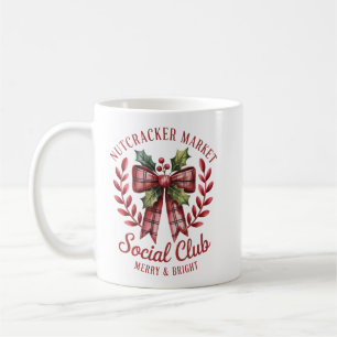 Nussknacker Social Club Einkaufsmarkt Gruppe Kaffeetasse