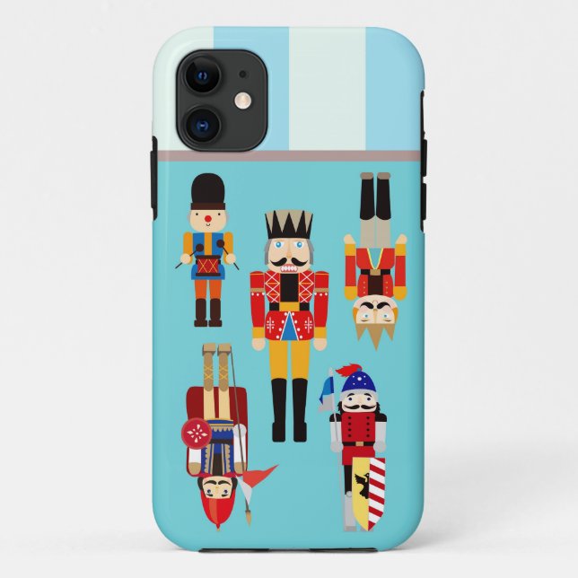 Nussknacker-Soldaten mit individuellem Namen - Case-Mate iPhone Hülle (Rückseite)