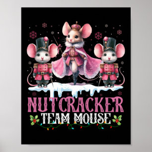 Nussknacker-Team-Maus-Weihnachtstanz Llet Frohe W Poster