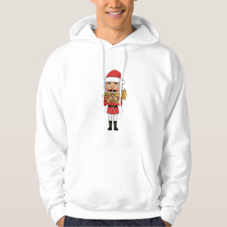Nussknacker-Trompeter-Weihnachtslichter Lustig Hoodie