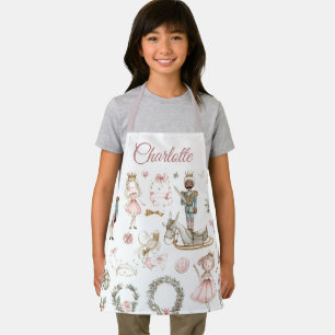 Nussknacker- und Ballerina-Kinder-Schürze   Benutz Schürze
