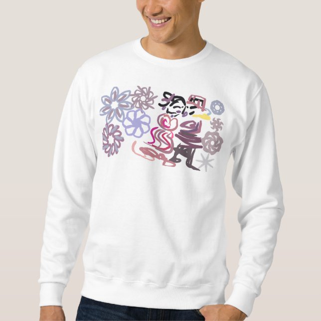Nussknacker und Ballett Winter  Sweatshirt (Vorderseite)