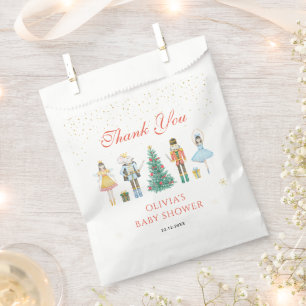 Nussknacker-Weihnachten-Baby-Shower-Dankeschön Geschenktütchen
