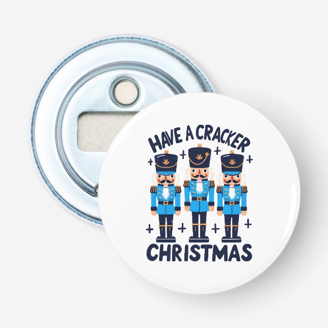 Nussknacker Weihnachten Flaschenöffner (Vorderseite)
