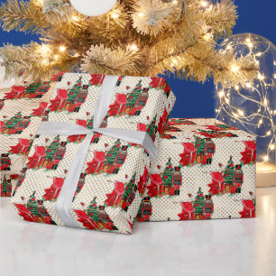 Nussknacker Weihnachten Geschenkpapier