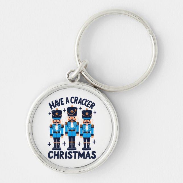 Nussknacker Weihnachten Schlüsselanhänger (Vorne)