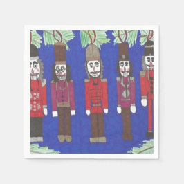 Nussknacker-Weihnachten Serviette