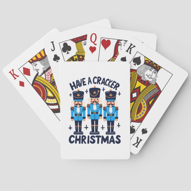 Nussknacker Weihnachten Spielkarten (Rückseite)