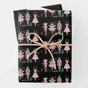 Nussknacker Weihnachtsballett Süße Feiertage Geschenkpapier Set