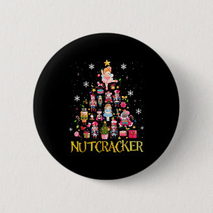 Nussknacker Weihnachtsbaum Ballett Tanz Frauen Kin Button