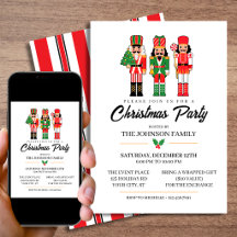 Nussknacker-Weihnachtsgeschenketausch-Party