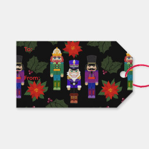 Nussknacker-Weihnachtsgeschenktasche Geschenkanhänger