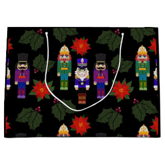 Nussknacker-Weihnachtsgeschenktasche Große Geschenktüte