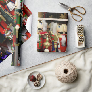Nussknacker-Weihnachtssoldaten Geschenkpapier