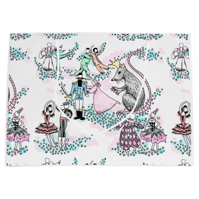Nussknackerballett-Geschenktasche Große Geschenktüte (Vorderseite)