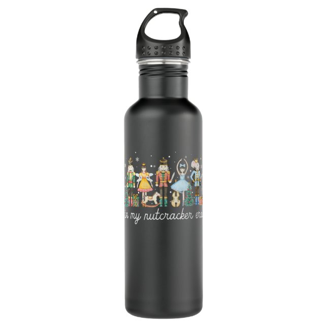 Nussknackzeit Edelstahlflasche (Vorderseite)