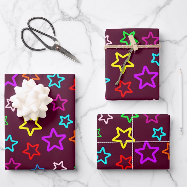 NuSTARS Geschenkpapier Set (Vorderseite)